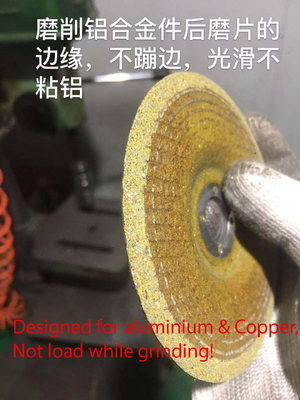 Non Ferrous Grinding Wheel (Aluminium, Copper And Brass) Not Load While Grinding: