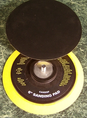 6&quot; DUAL ACTION DA STICK ON SANDING PADS