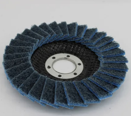 Non Woven Surface Conditioning Flap Disc Finishing Metal Polishing / Buffing