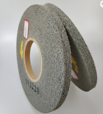 Non Woven Wire Nylon Scotch Brite Convolute Wheel For Deburing Polishing Surface Conditioning And Finishingir