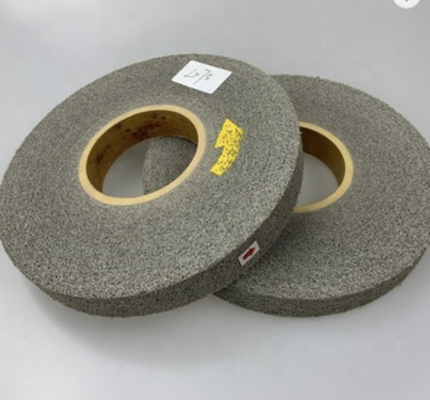 Non Woven Wire Nylon Scotch Brite Convolute Wheel For Deburing Polishing Surface Conditioning And Finishingir
